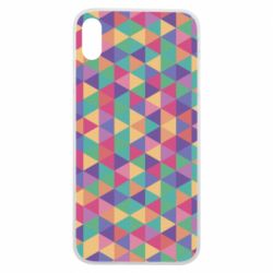 Чохол для iPhone Xs Max Color triangle - PrintSalon