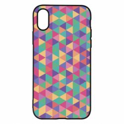 Чохол для iPhone X/Xs Color triangle - PrintSalon