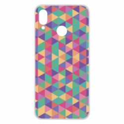 Чохол для Huawei P Smart Plus 2018 Color triangle - PrintSalon