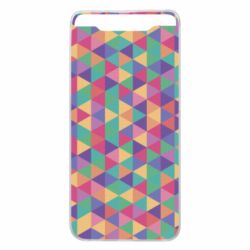 Чохол для Samsung A80 Color triangle - PrintSalon