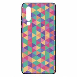 Чохол для Huawei P30 Color triangle - PrintSalon