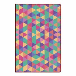 Блокнот з принтом Color triangle - PrintSalon