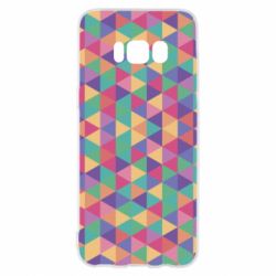 Чохол для Samsung S8 Color triangle - PrintSalon