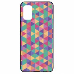 Чохол для Samsung A41 Color triangle - PrintSalon