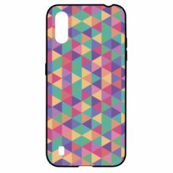 Чохол для Samsung A01 / M01 Color triangle - PrintSalon