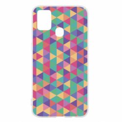 Чохол для Samsung M31 Color triangle - PrintSalon