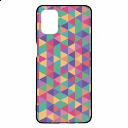 Чохол для Samsung M51 Color triangle - PrintSalon