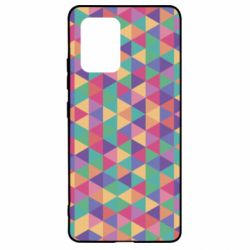Чохол для Samsung S10 Lite Color triangle - PrintSalon