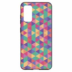 Чохол для Samsung S20 Color triangle - PrintSalon