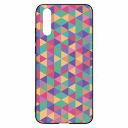 Чохол для Huawei P20 Color triangle - PrintSalon