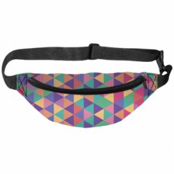 3D-сумка на пояс Color triangle - PrintSalon