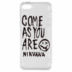 Чохол для iphone 5/5S/SE Come as you are Nirvana - PrintSalon