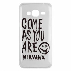Чохол для Samsung J3 2016 Come as you are Nirvana - PrintSalon