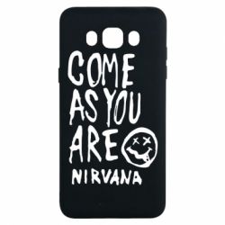Чохол для Samsung J7 2016 Come as you are Nirvana - PrintSalon