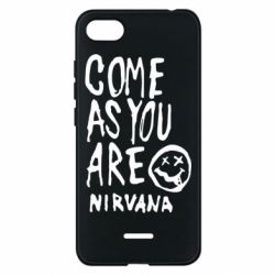 Чохол для Xiaomi Redmi 6A Come as you are Nirvana - PrintSalon