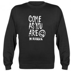 Cвитшот Come as you are Nirvana-PrintSalon Cвитшот Come as you are Nirvana