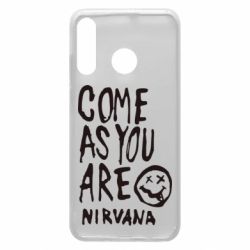 Чехол для Huawei P30 Lite Come as you are Nirvana