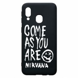 Чохол для Samsung A40 Come as you are Nirvana - PrintSalon