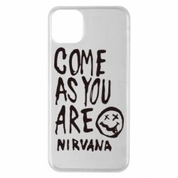Чехол для iPhone 11 Pro Max Come as you are Nirvana