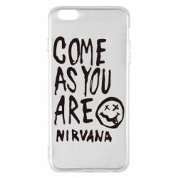 Чохол для iPhone 6 Plus/6S Plus Come as you are Nirvana - PrintSalon