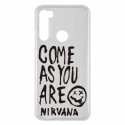 Чохол для Xiaomi Redmi Note 8 Come as you are Nirvana - PrintSalon
