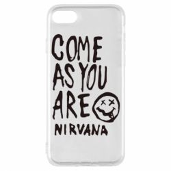 Чохол для iPhone 8 Come as you are Nirvana - PrintSalon