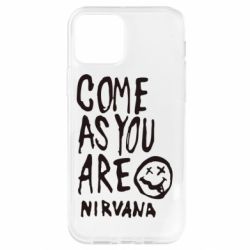 Чохол для iPhone 12 Come as you are Nirvana - PrintSalon