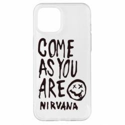 Чохол для iPhone 12 Pro Max Come as you are Nirvana - PrintSalon