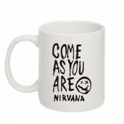 Чашка 320ml Come as you are Nirvana - PrintSalon