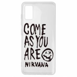 Чохол для Samsung A41 Come as you are Nirvana - PrintSalon