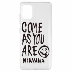 Чохол для Samsung A51 Come as you are Nirvana - PrintSalon