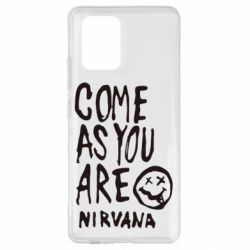 Чохол для Samsung S10 Lite Come as you are Nirvana - PrintSalon