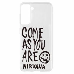 Чохол для Samsung S21 Come as you are Nirvana - PrintSalon