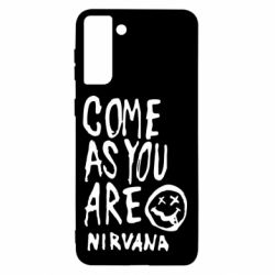 Чохол для Samsung S21+ Come as you are Nirvana - PrintSalon