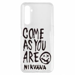 Чохол для Realme 6 Pro Come as you are Nirvana - PrintSalon