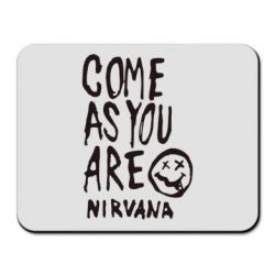 Килимок для миші Come as you are Nirvana - PrintSalon