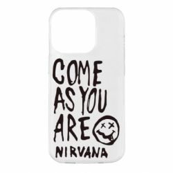 Чохол для iPhone 14 Pro Come as you are Nirvana - PrintSalon