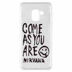 Чохол для Samsung A8 2018 Come as you are Nirvana - PrintSalon
