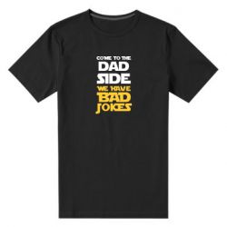 Мужская футболка премиум Come to the dad side, we have bad jokes - PrintSalon