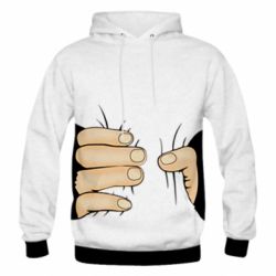 Чоловіче 3D худі Compress - PrintSalon