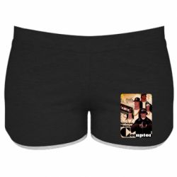 Женские шорты Compton's NWA - PrintSalon