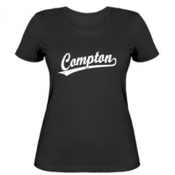 Женская футболка Compton Vintage - PrintSalon