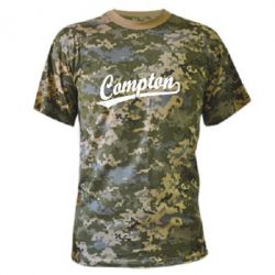 Камуфляжная футболка Compton Vintage - PrintSalon