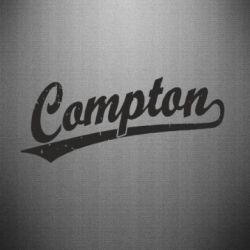 Наклейка Compton Vintage - PrintSalon