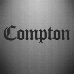 Наклейка Compton - PrintSalon