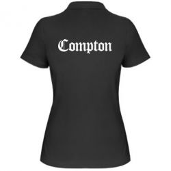 Женское поло Compton - PrintSalon