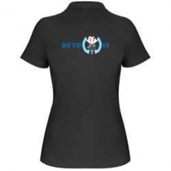 Женское поло Connor from the game Detroit: Become a Man - PrintSalon