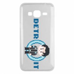 Чехол для Samsung J3 2016 Connor from the game Detroit: Become a Man - PrintSalon