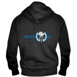 Мужское худи на молнии Connor from the game Detroit: Become a Man - PrintSalon