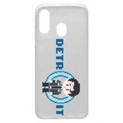 Чехол для Samsung A40 Connor from the game Detroit: Become a Man - PrintSalon